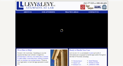 Desktop Screenshot of levyandlevy.com